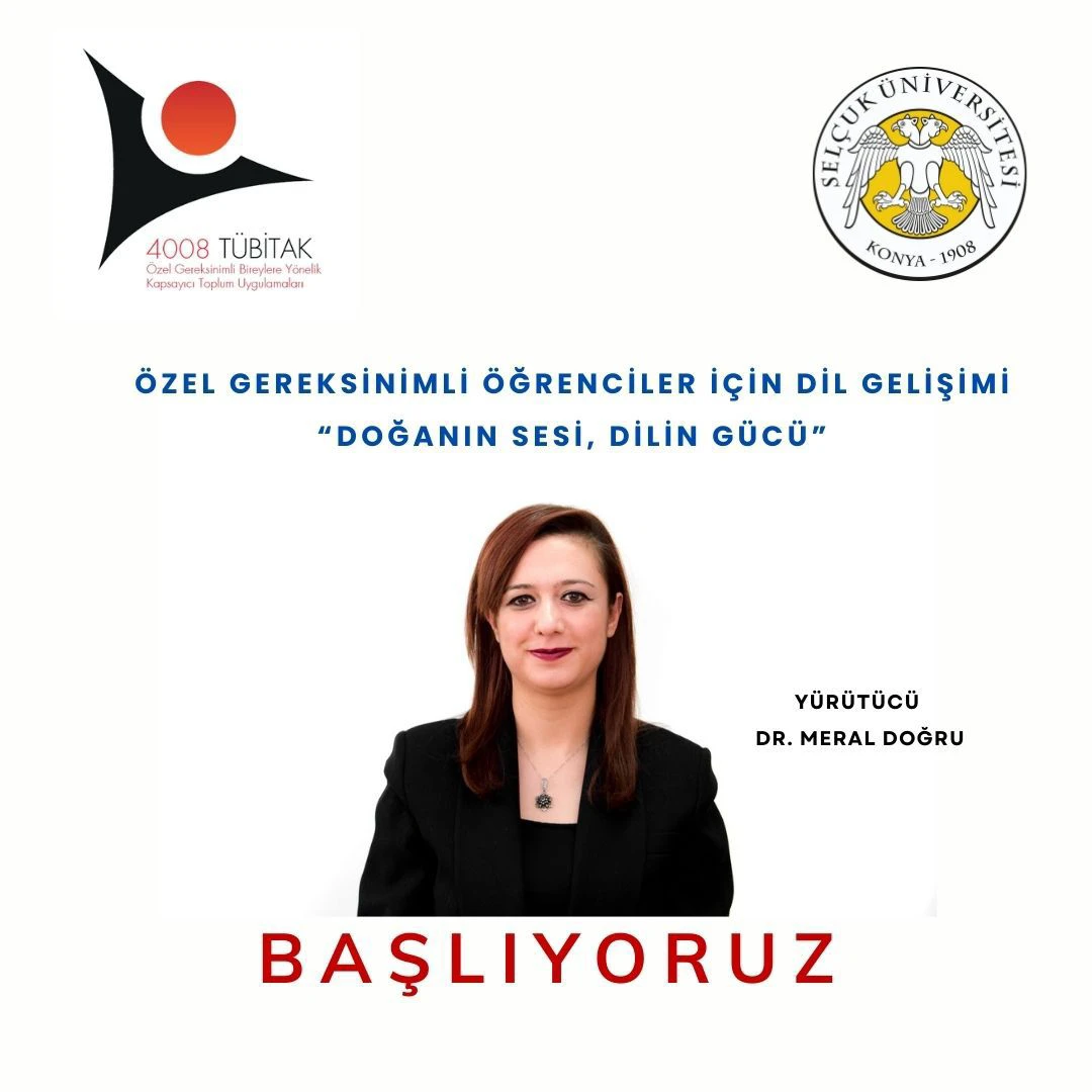 Özel Gereksinimli Öğrenciler İçin Dil Gelişimi: Doğanın Sesi, Dilin Gücü isimli Projemiz TÜBİTAK tarafından kabul edilmiştir.
